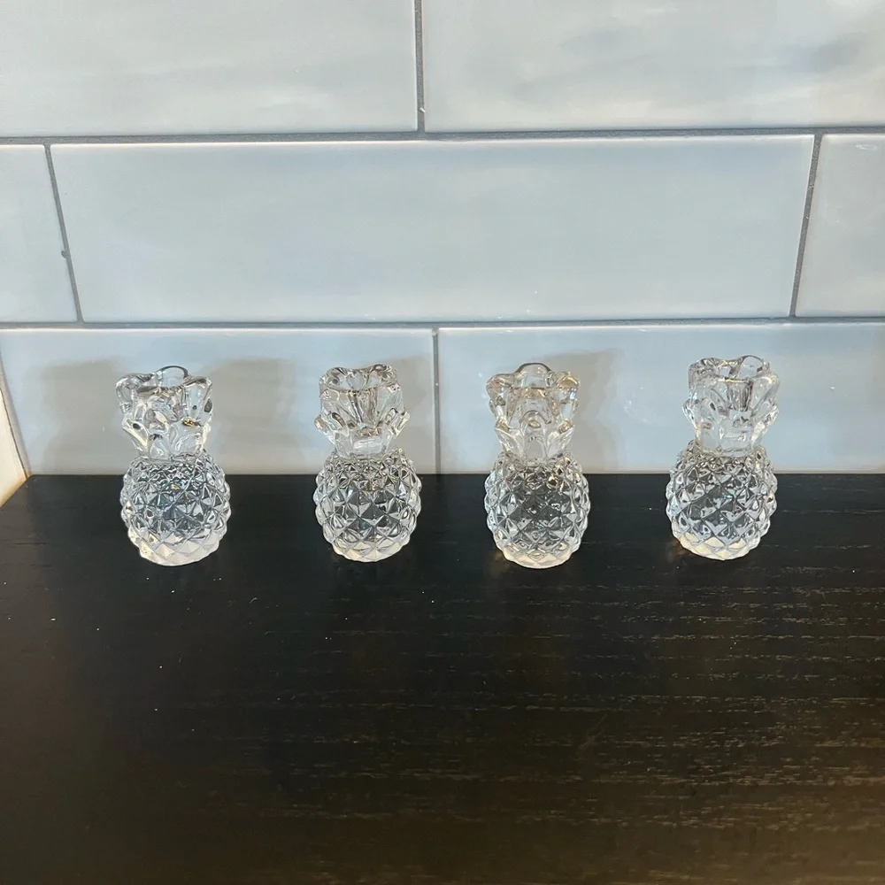 Williams Sonoma Pineapple taper holders